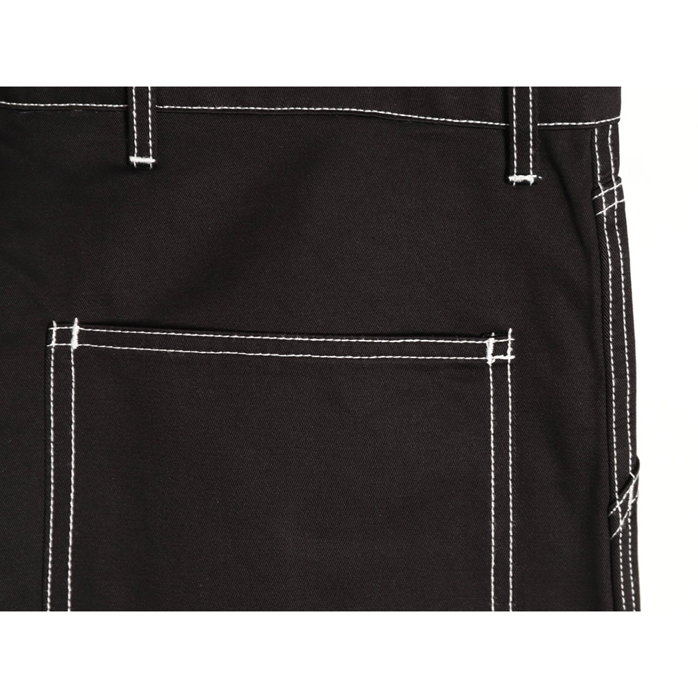 Prada triangle stitching cargo shorts,Prada