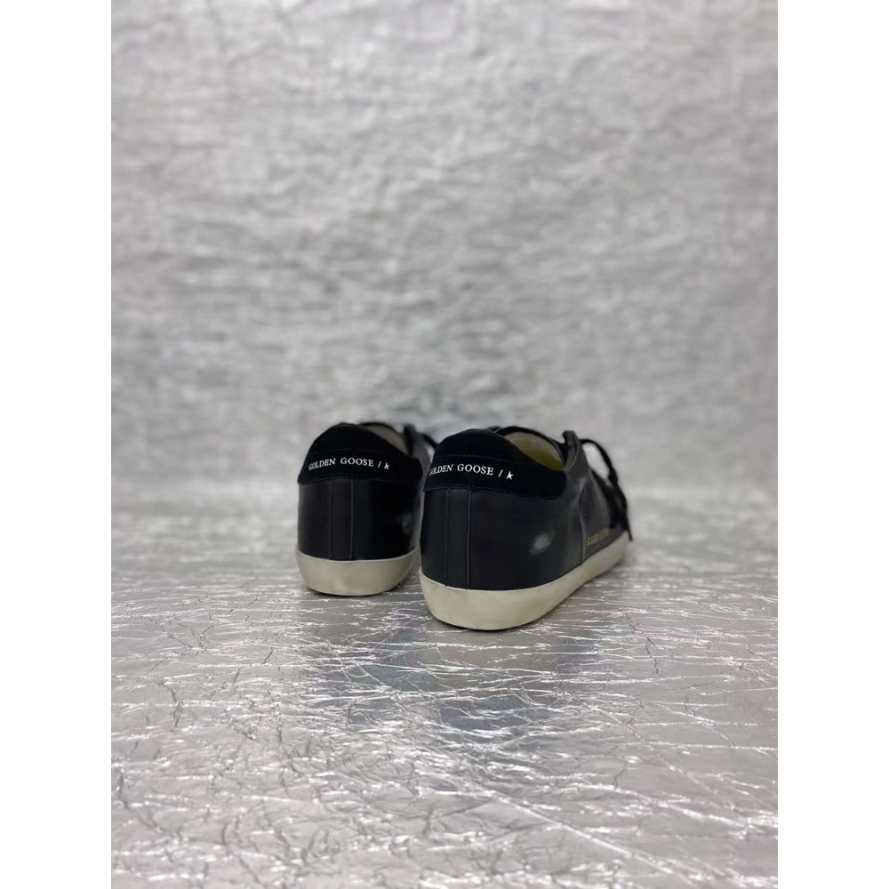 Golden Goose Super-Star black Sneakers,GOLDEN GOOSE
