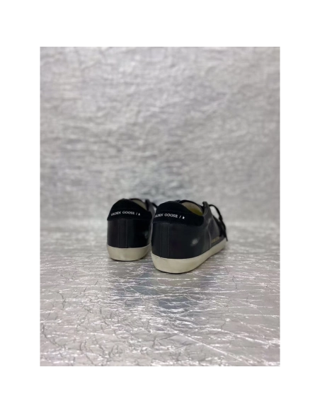 Golden Goose Super-Star black Sneakers,GOLDEN GOOSE