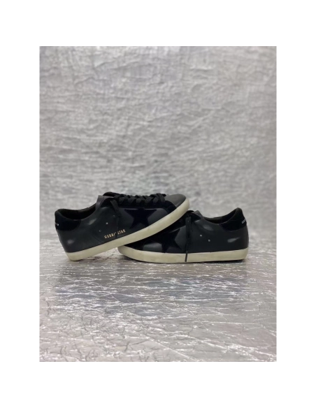 Golden Goose Super-Star black Sneakers,GOLDEN GOOSE