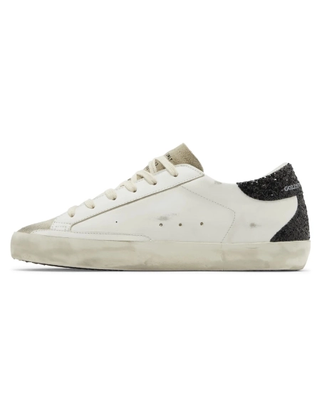 Golden Goose Wmns Superstar White Mauve Pink Glitter,GOLDEN GOOSE