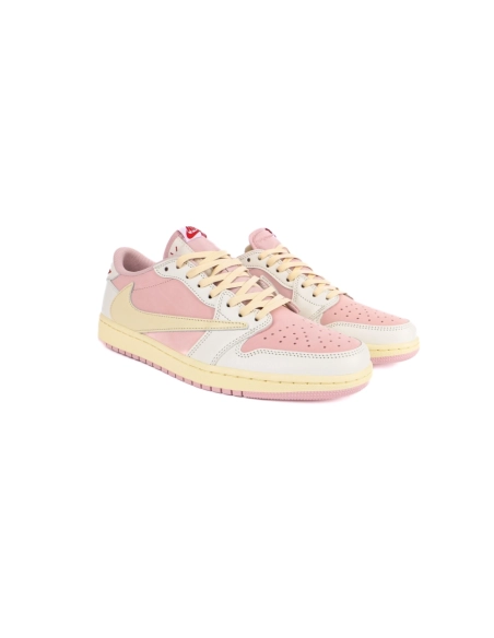 Travis Scott x Air Jordan 1 AJ1 Low TS Joint white powder hook low top DM7866-600,AIR JORDAN 1 LOW,Air Jordan