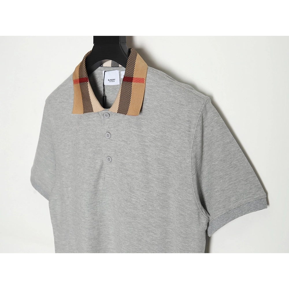 Burberry Classic Collar Check Short Sleeve Polo Shirt,Burberry Shirt,Shirt,APPAREL
