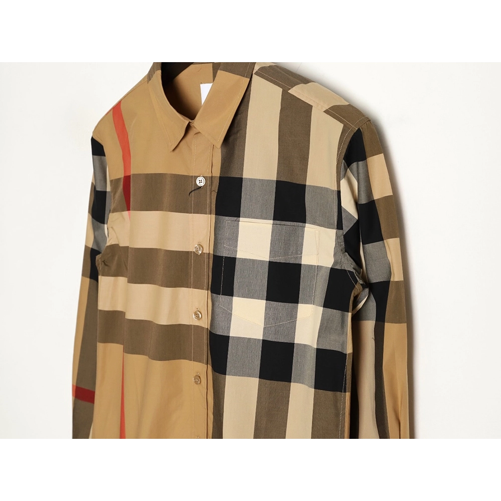 Burberry Classic Large Check Shirt,Burberry Shirt,Shirt,APPAREL