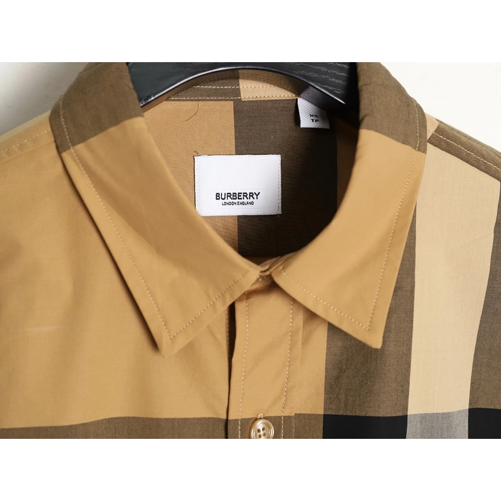 Burberry Classic Large Check Shirt,Burberry Shirt,Shirt,APPAREL