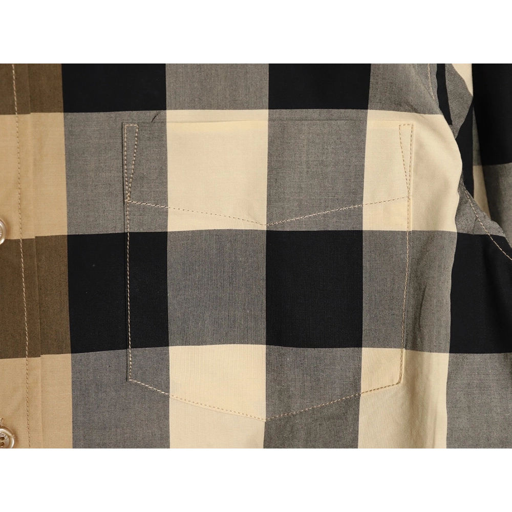 Burberry Classic Large Check Shirt,Burberry Shirt,Shirt,APPAREL