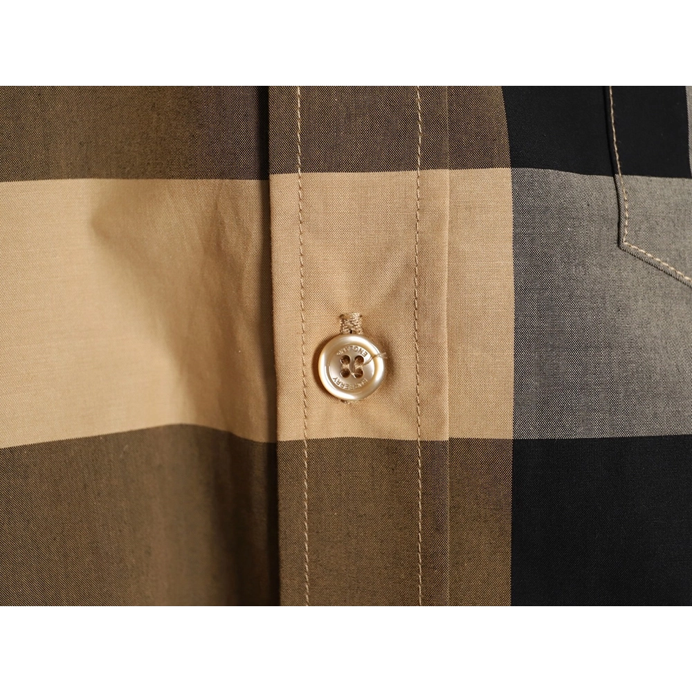 Burberry Classic Large Check Shirt,Burberry Shirt,Shirt,APPAREL
