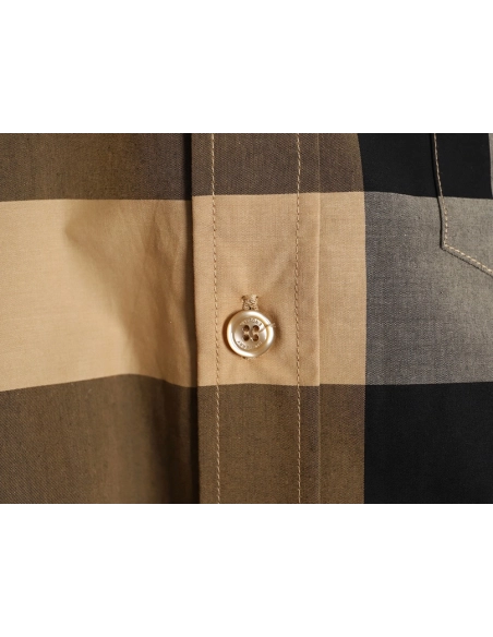 Burberry Classic Large Check Shirt,Burberry Shirt,Shirt,APPAREL