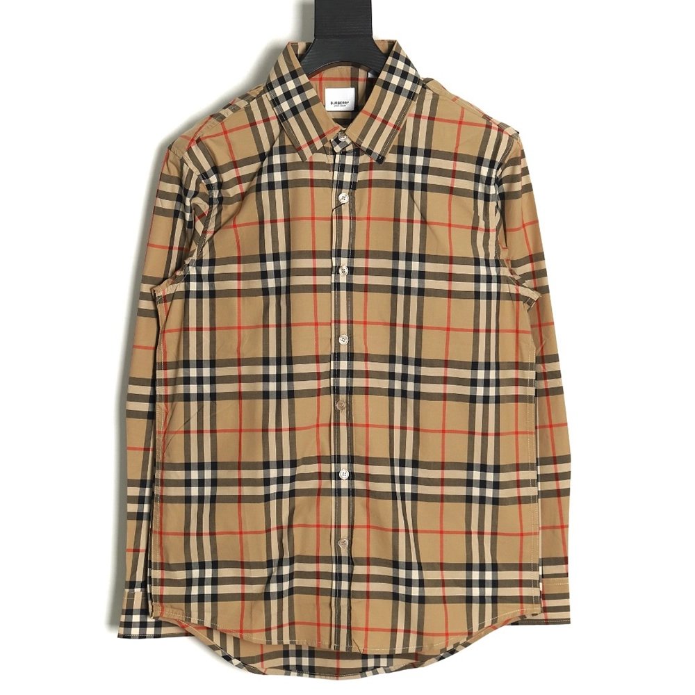 Burberry Classic Striped Long Sleeve Shirt,Burberry Shirt,Shirt,APPAREL