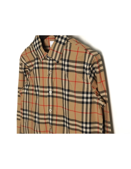 Burberry Classic Striped Long Sleeve Shirt,Burberry Shirt,Shirt,APPAREL