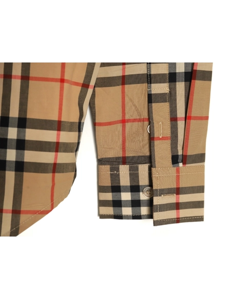Burberry Classic Striped Long Sleeve Shirt,Burberry Shirt,Shirt,APPAREL