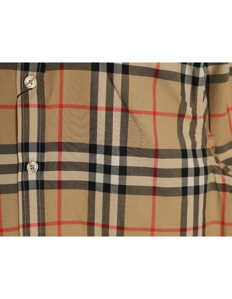 Burberry Classic Striped Long Sleeve Shirt,Burberry Shirt,Shirt,APPAREL