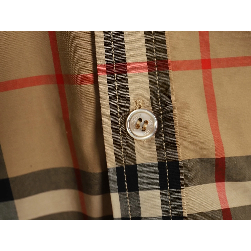 Burberry Classic Striped Long Sleeve Shirt,Burberry Shirt,Shirt,APPAREL