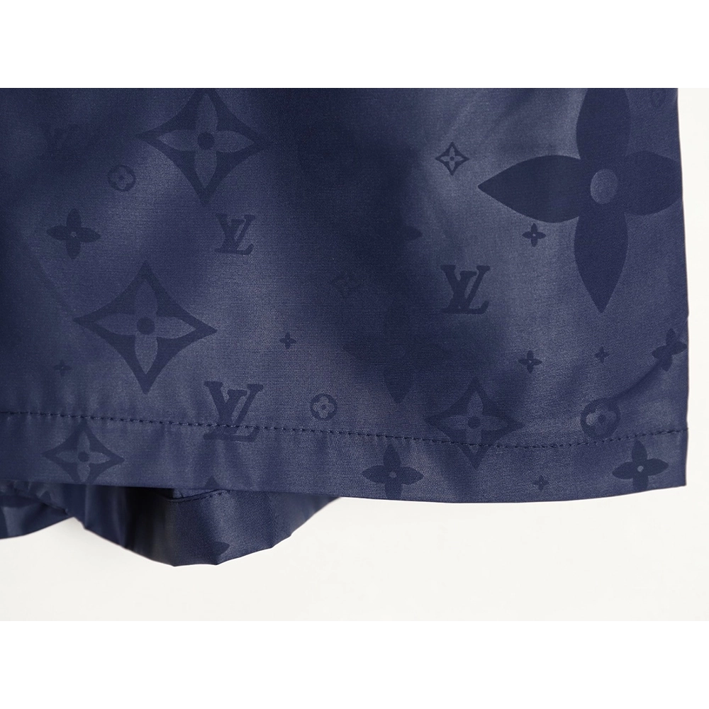 Louis Vuitton classic dark pattern monogram jacquard beach shorts,Louis Vuitton Shorts,Shorts,APPAREL