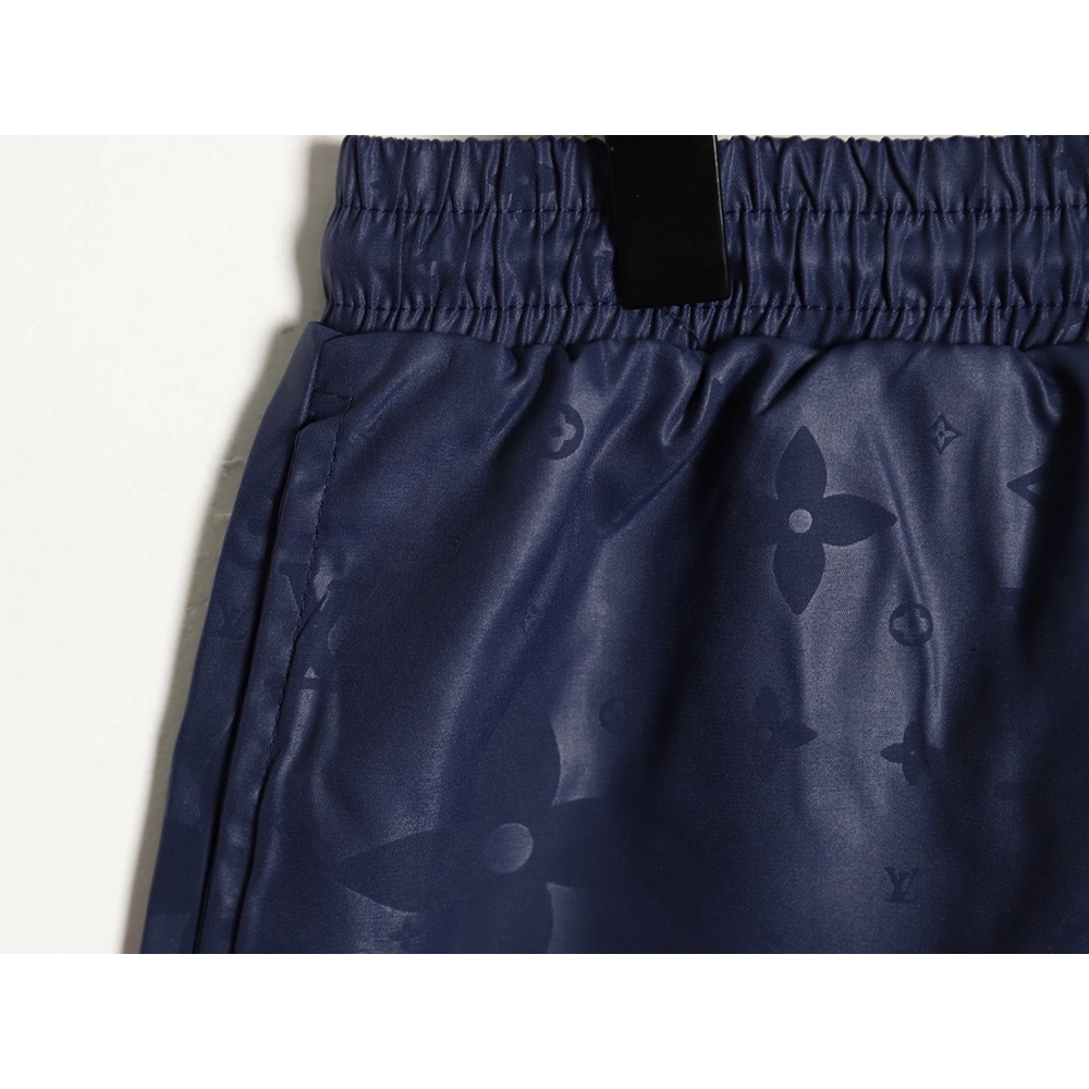 Louis Vuitton classic dark pattern monogram jacquard beach shorts,Louis Vuitton Shorts,Shorts,APPAREL