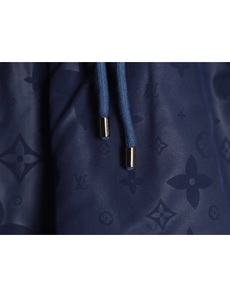 Louis Vuitton classic dark pattern monogram jacquard beach shorts,Louis Vuitton Shorts,Shorts,APPAREL