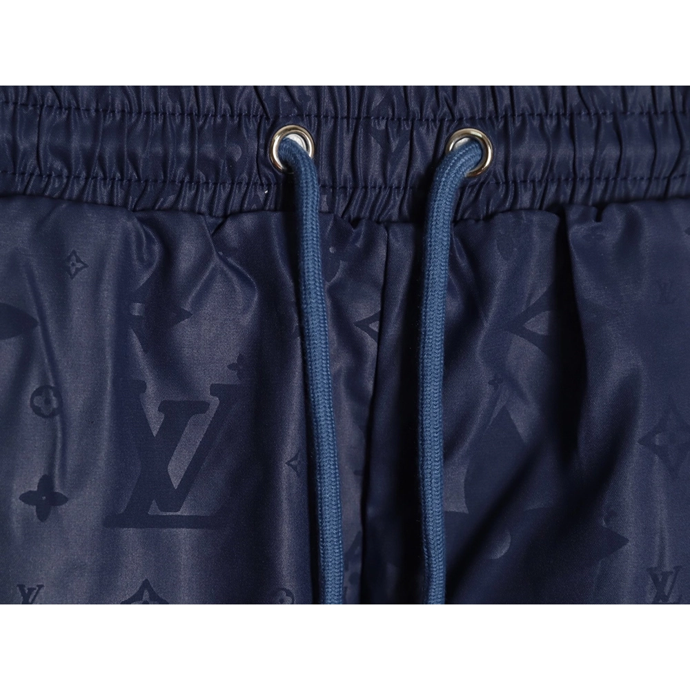 Louis Vuitton classic dark pattern monogram jacquard beach shorts,Louis Vuitton Shorts,Shorts,APPAREL