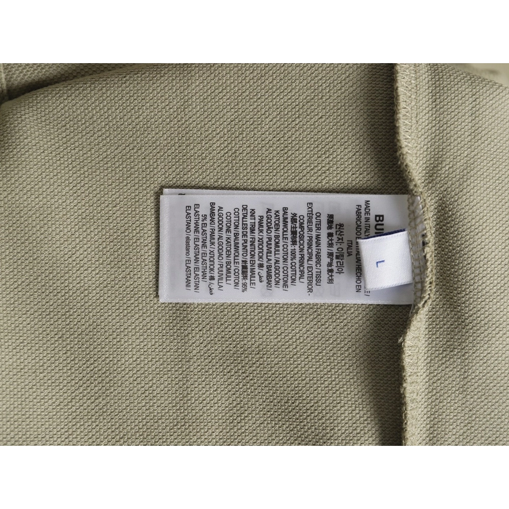 Burberry Check Collar Short Sleeve Polo Shirt,Burberry Shirt,Shirt,APPAREL