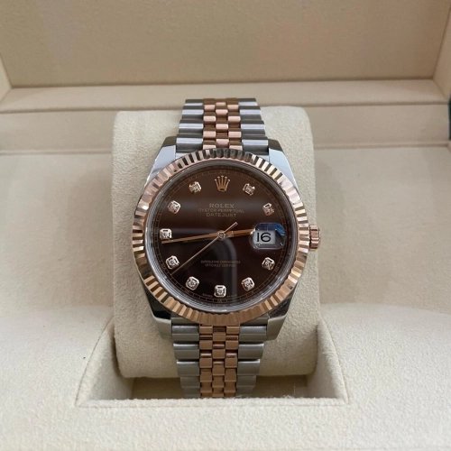 Datejust M126331-0004 Chocolate Dial Size 41mm