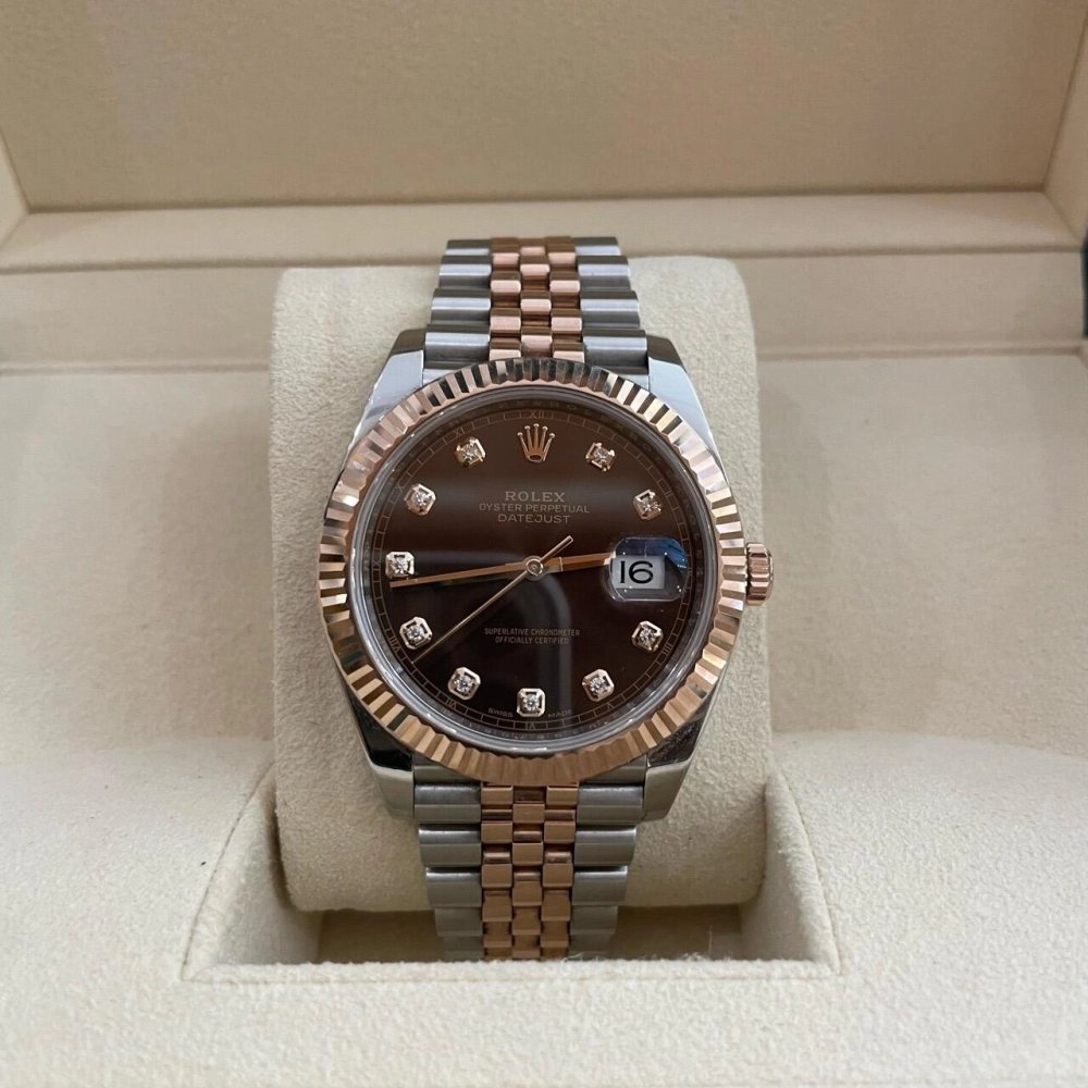 Datejust M126331-0004 Chocolate Dial Size 41mm