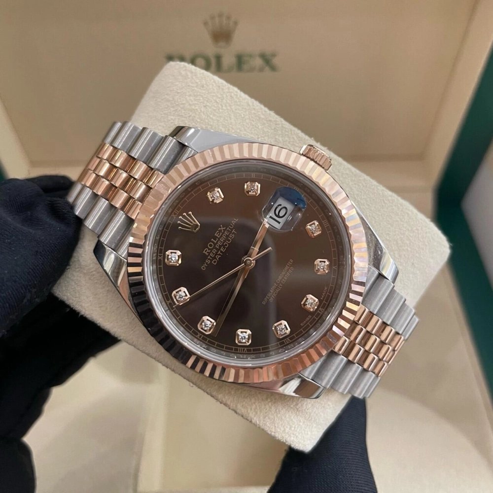 Datejust M126331-0004 Chocolate Dial Size 41mm