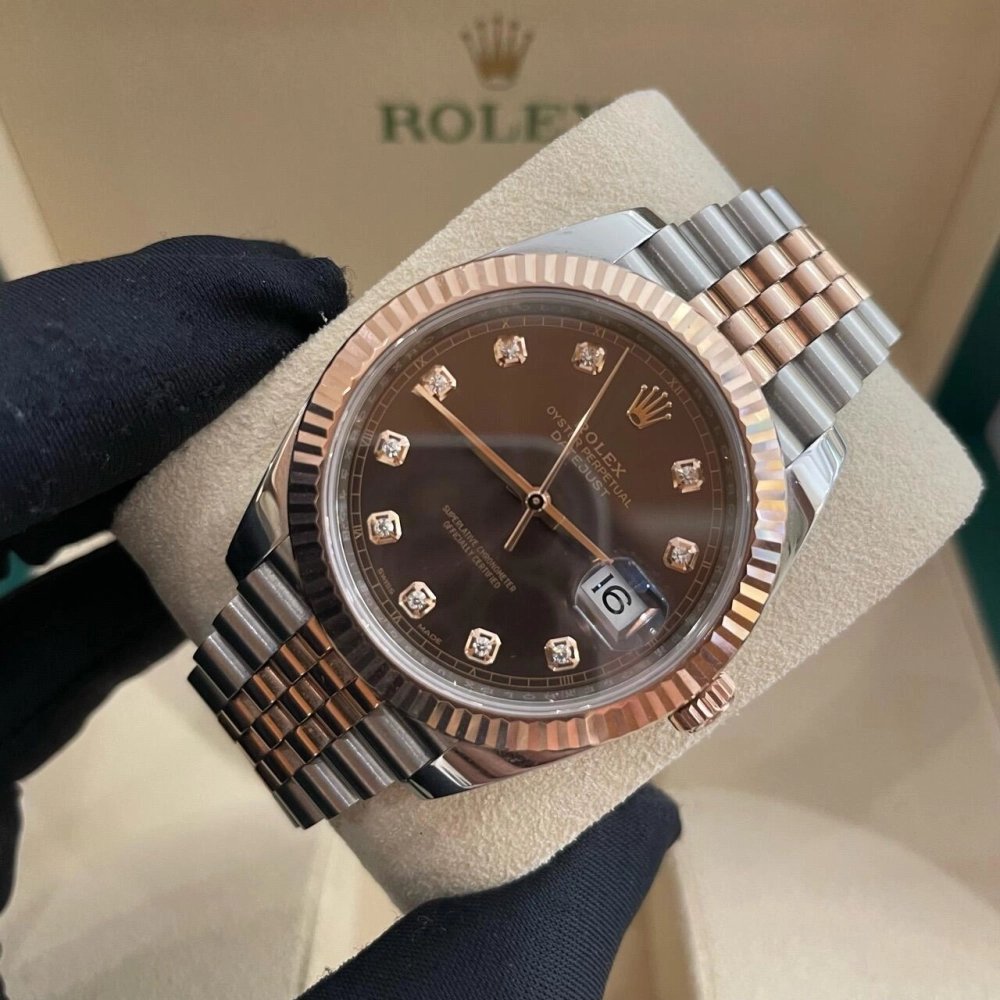 Datejust M126331-0004 Chocolate Dial Size 41mm