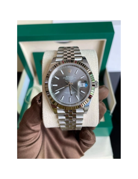 Datejust M126334-0014 Grey Dial Size 41mm