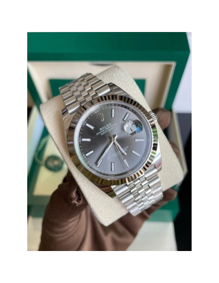 Datejust M126334-0014 Grey Dial Size 41mm