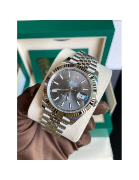 Datejust M126334-0014 Grey Dial Size 41mm