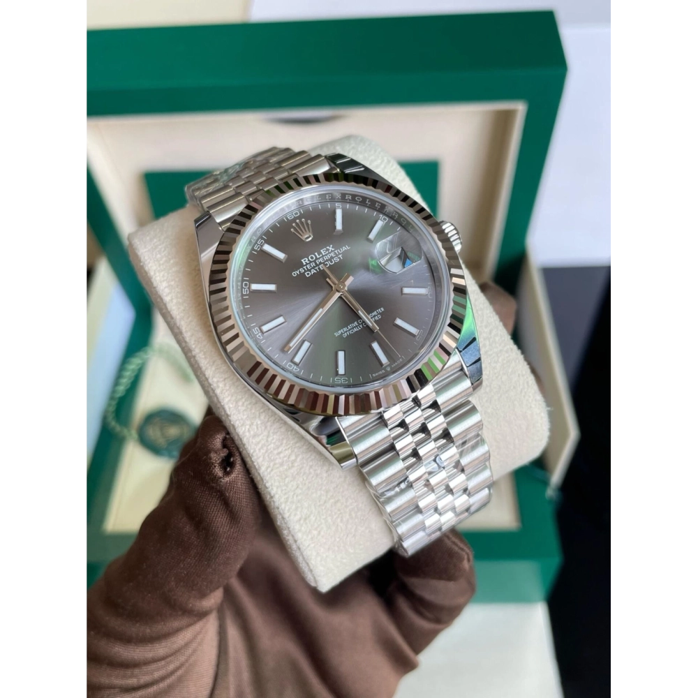 Datejust M126334-0014 Grey Dial Size 41mm