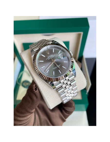 Datejust M126334-0014 Grey Dial Size 41mm