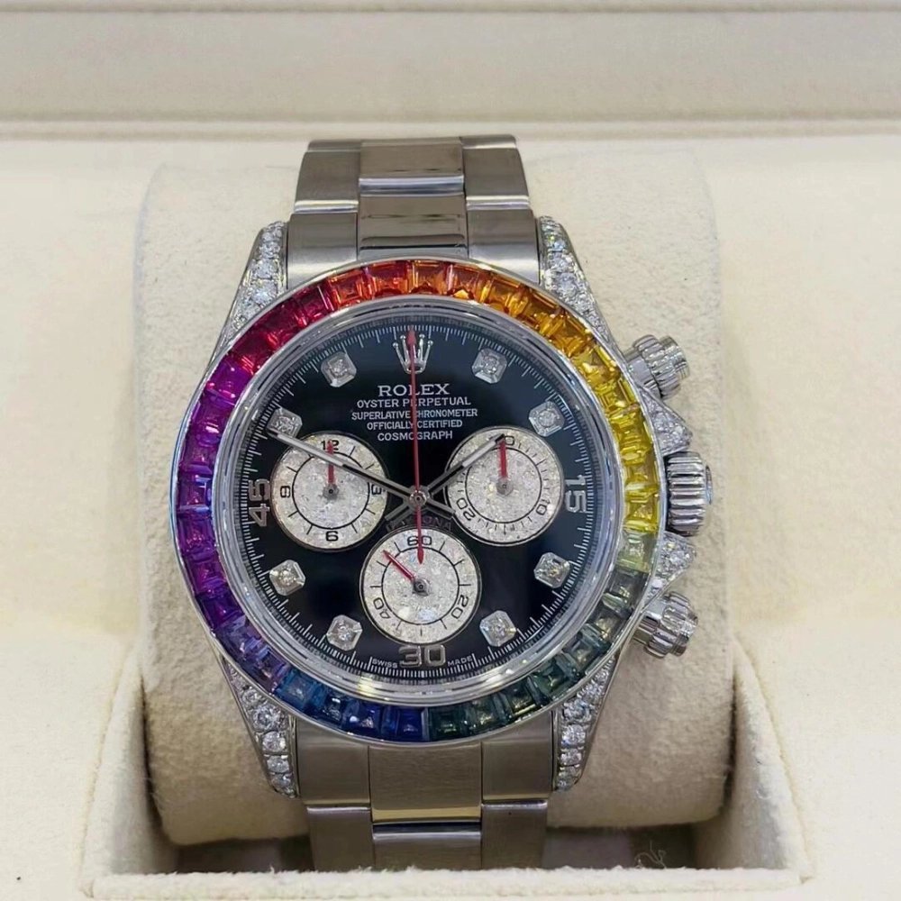 Daytona 116599RBOW Rainbow Watch With Diamonds