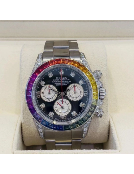 Daytona 116599RBOW Rainbow Watch With Diamonds