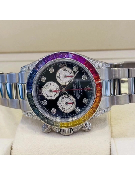Daytona 116599RBOW Rainbow Watch With Diamonds