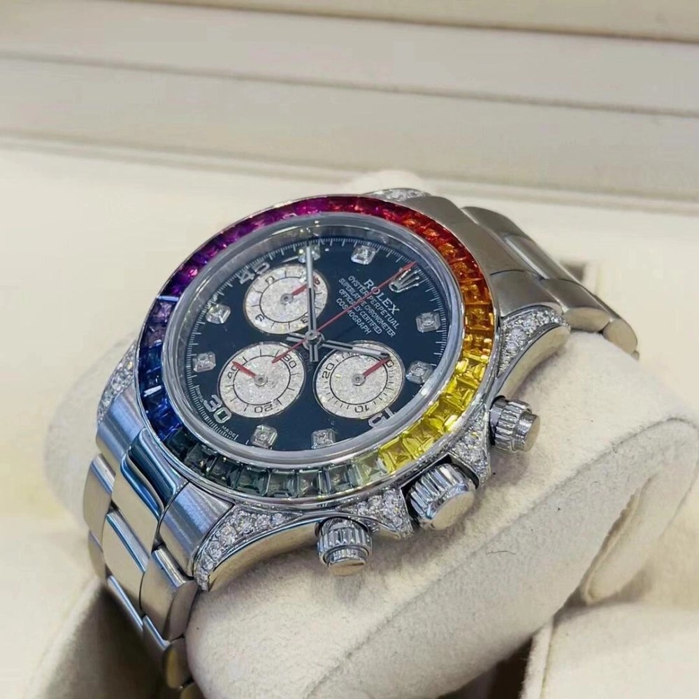 Daytona 116599RBOW Rainbow Watch With Diamonds