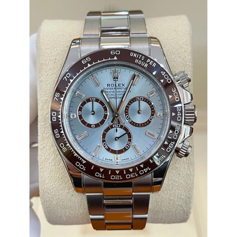 Daytona M126506-0002 Ice Blue Diamond Scale