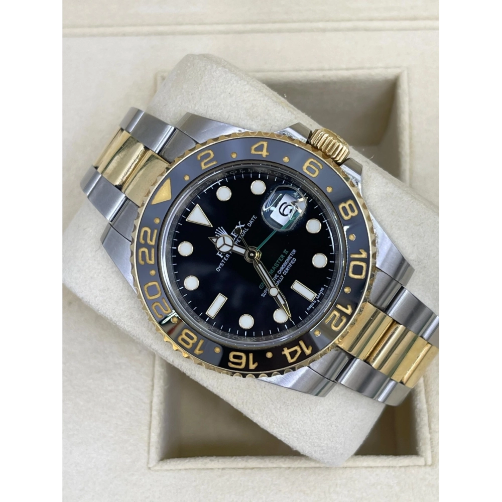 GMT Master II 116713-LN-78203 Gold Watches 3186