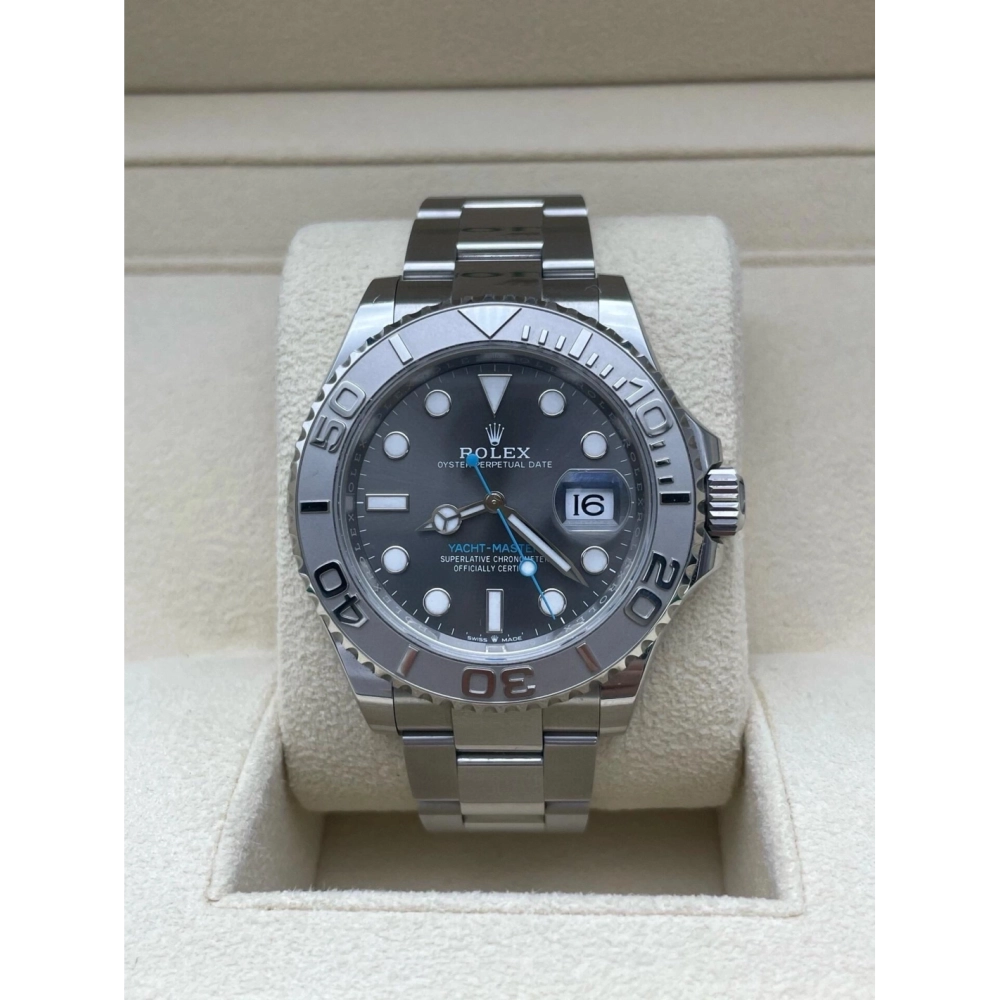 Yacht Master M126622-0001 Rhodium White Dial Size 40mm