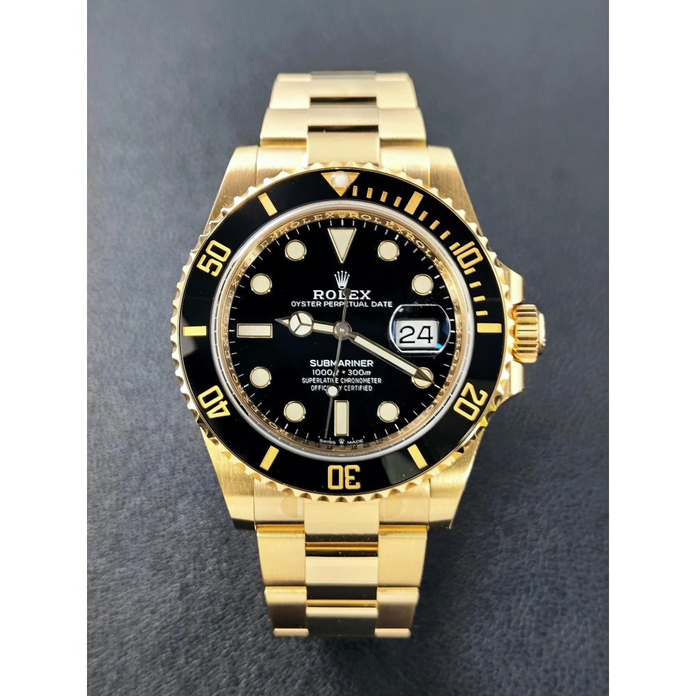 Submariner 116618LN-97208 Gold Watch Size 40mm