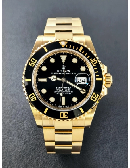 Submariner 116618LN-97208 Gold Watch Size 40mm