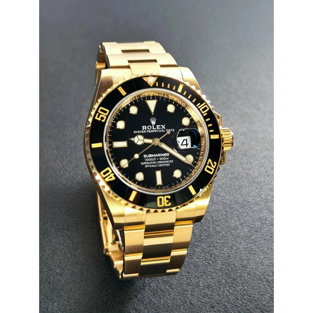 Submariner 116618LN-97208 Gold Watch Size 40mm