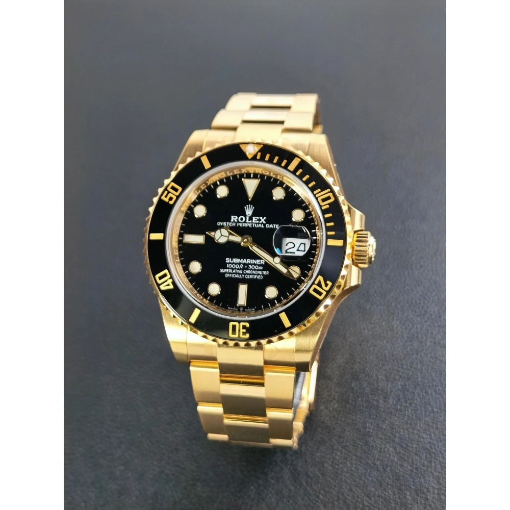 Submariner 116618LN-97208 Gold Watch Size 40mm