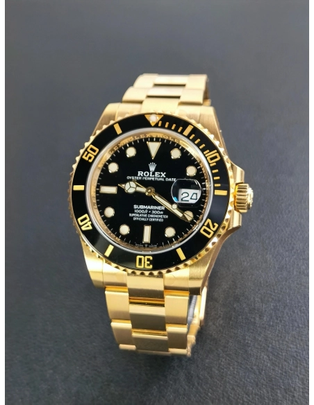 Submariner 116618LN-97208 Gold Watch Size 40mm