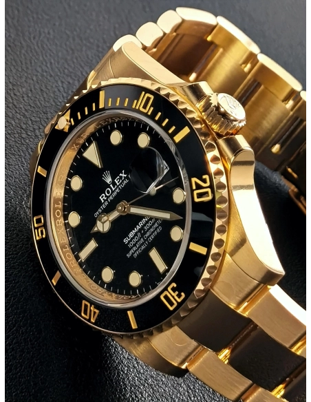 Submariner 116618LN-97208 Gold Watch Size 40mm