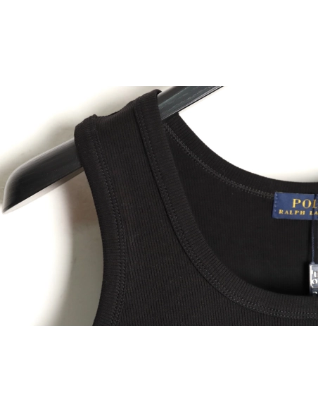 Ralph Lauren Womens Pony Embroidered Vest TSK2,Ralph Lauren