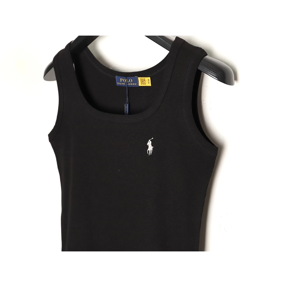 Ralph Lauren Womens Pony Embroidered Vest TSK2,Ralph Lauren