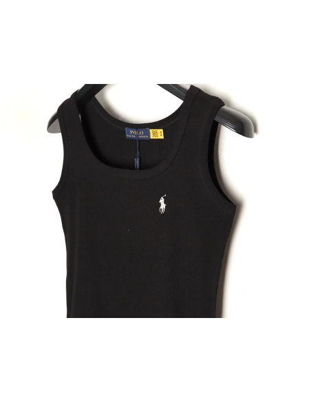 Ralph Lauren Womens Pony Embroidered Vest TSK2,Ralph Lauren