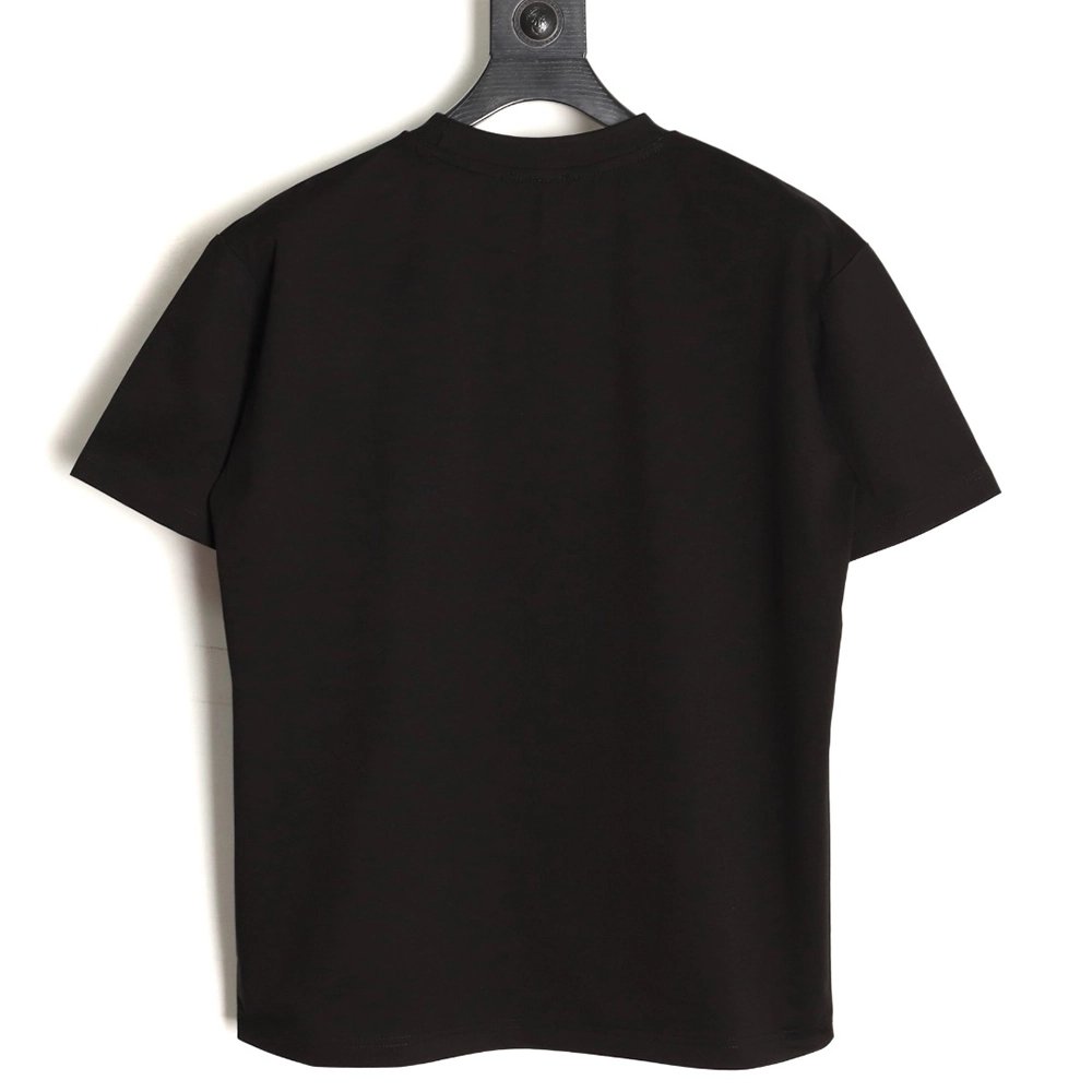 Burberry Heart Letter Embroidered Round Neck Short Sleeve T-shirt TSK2,Burberry