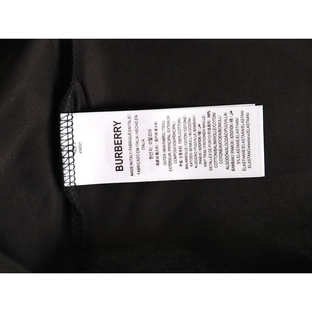 Burberry Heart Letter Embroidered Round Neck Short Sleeve T-shirt TSK2,Burberry