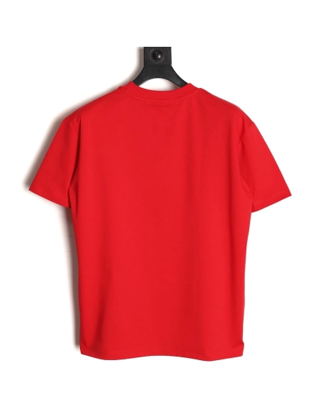 Burberry Heart Letter Embroidered Round Neck Short Sleeve T-shirt TSK1,Burberry